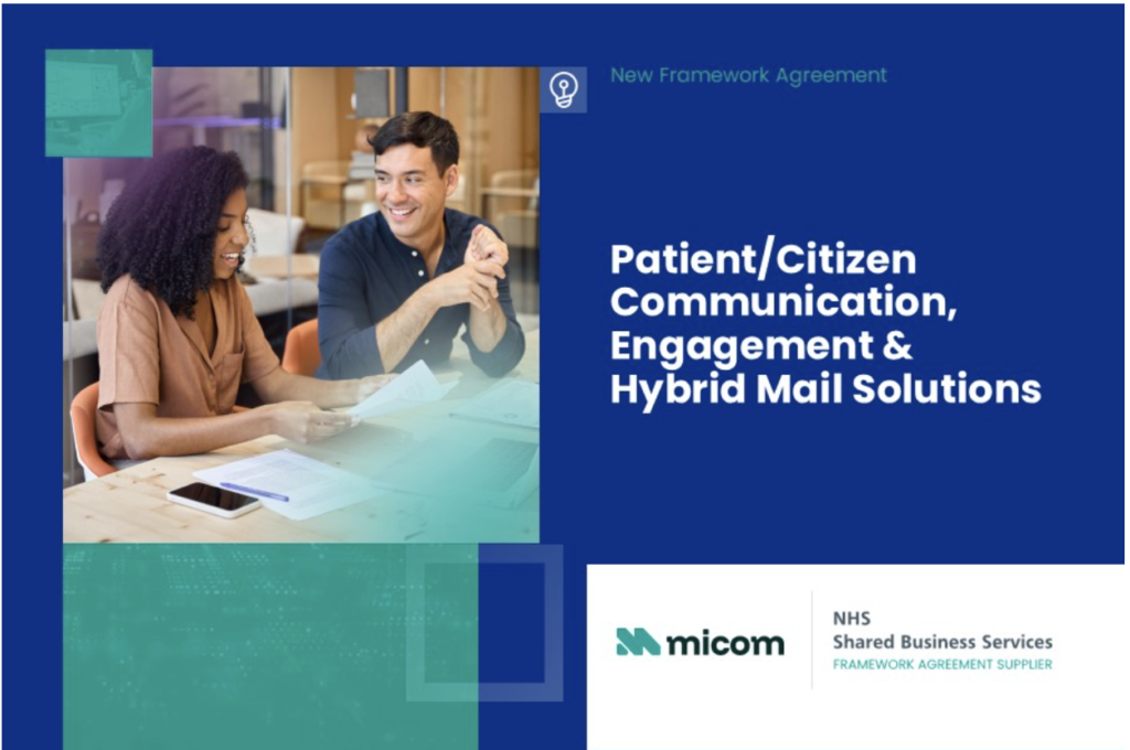 Micom Technologies added to NHS SBS framework for patient and citizen communication services